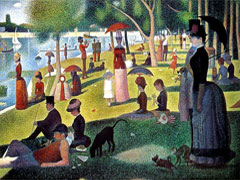 Georges Seurat, La Grande Jatte, 1884 (Art Institute of Chicago) Georges Seurat, La Grande Jatte, 1884 (Art Institute of Chicago)